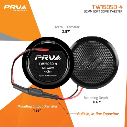 Prv audio hot sale tweeters