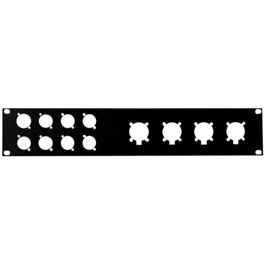 Penn-Elcom R1273/2Uk Rack Panel For Ep/Xlr