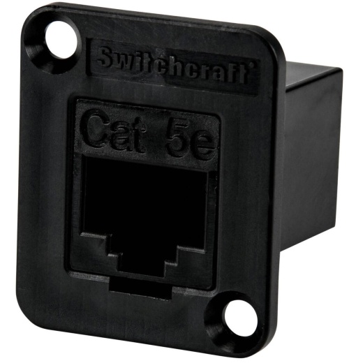 Switchcraft EHRJ45P5E RJ45 Cat 5E Unshielded Feed Through Connector