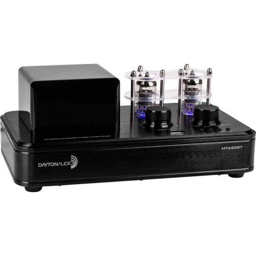 Dayton Audio HTA20BT Hybrid Stereo Tube Amplifier with Bluetooth 4.2