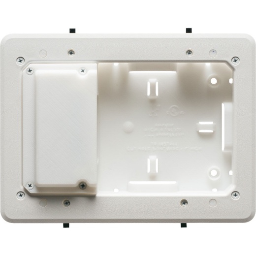 Arlington Industries TVL508 Shallow Wall Depth Low Profile TV Box