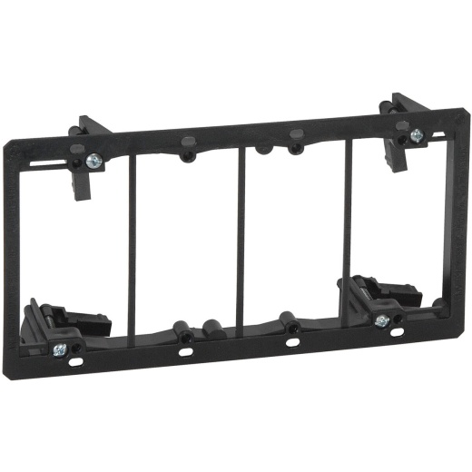 Arlington Industries LV4 Four Gang Low Voltage Mounting Bracket