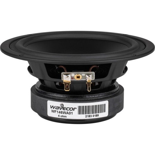 Wavecor Wf146wa01 5-3/4" Paper Cone Mid-Woofer 4 Ohm