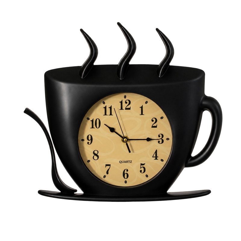 Coffee Cup Wall Clock