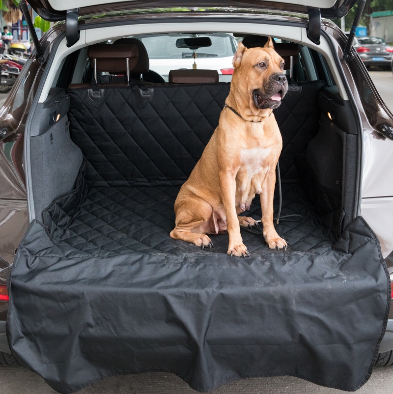 Suv Pet Cargo Liner Trunk Cover Waterproof Non-Slip Washable Material, Extra Long Size Universal Fit With Bumper Flap 80” X 52”