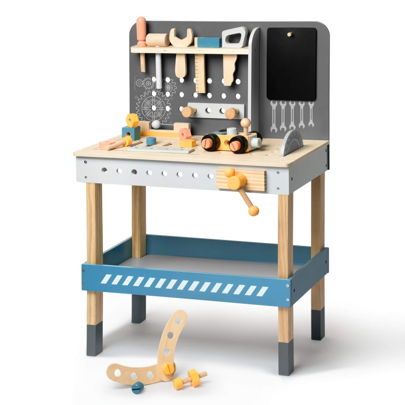 Robud Wooden Tool Workbench For Kids Toddlers