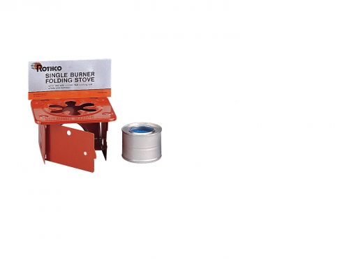 Rothco Single Burner Folding Camping Stove. Color: Red