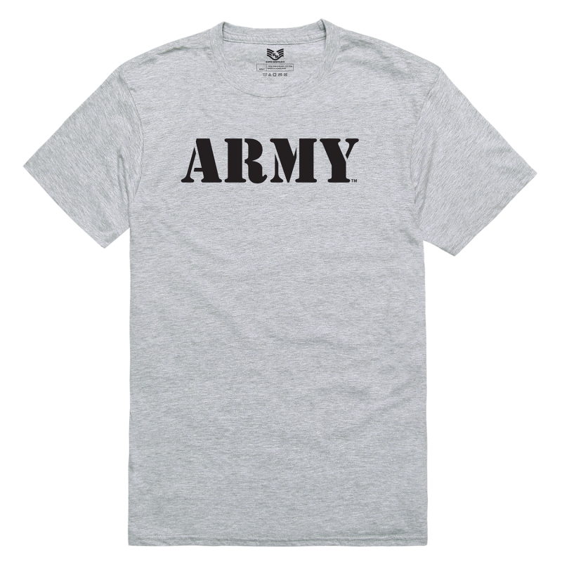 Relaxed Graphic T's, Us Army, H.Grey, s