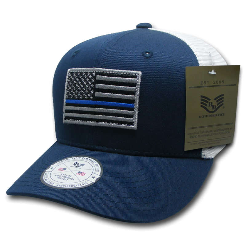 Patch Classictrucker,Thin Blue Line, Nvy