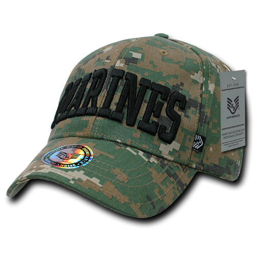 Digital Military/Law Caps, Marines, Mcu