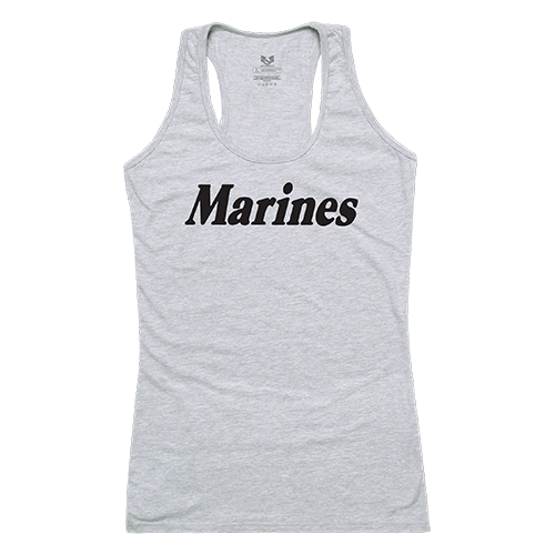 Graphic Tank, Marines, H.Grey, m