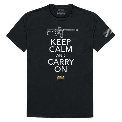Tactical Graphic Tees, Carry On, Blk, s