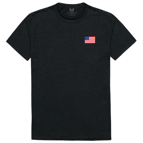 Relaxed Graphic T, Betsy Ross 1, Blk, s