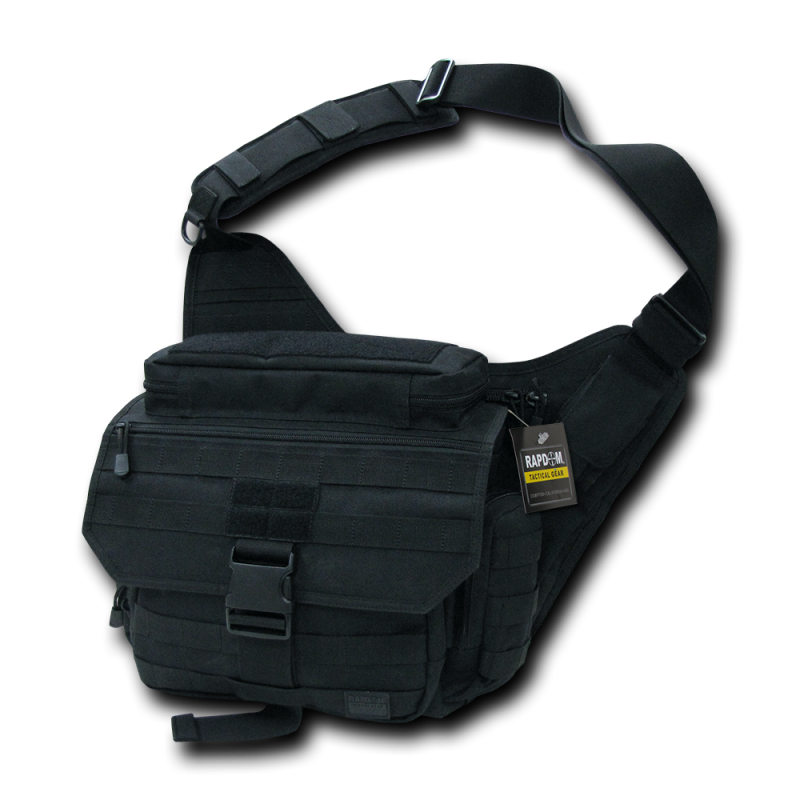 Tactical Messenger Bag, Black