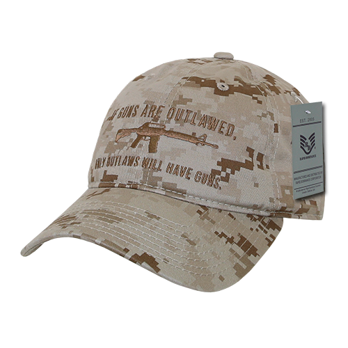 Relaxed Graphic Cap, Outlaw, Desert