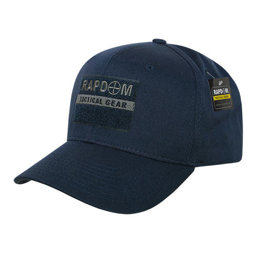 Embroidered Operator Cap, Rapdom, Navy