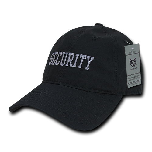 Relaxed Mil/Le Ripstop Cap, Security,Blk