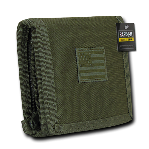 Rapdom Tactical Wallet, Usa, Olive Drab