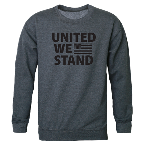 Graphic Crewneck,United We Stand,Hch, Xl