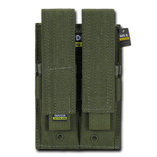 Double Pistol Mag Pouch, Olive Drab
