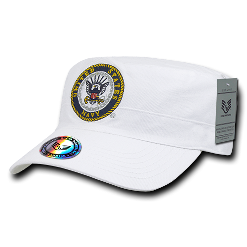 The Private, Military Caps, U.S.Navy,Wht