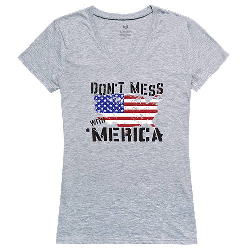 Graphic V-Neck, Dt Mess With Am, Hgy, s