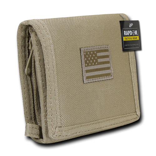 Rapdom Tactical Wallet, Usa, Khaki
