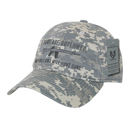Relaxed Graphic Cap, Outlaw, Acu