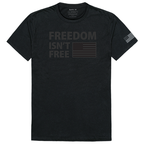 Tac. Graphic T, Freedom Isn't, Blk, s