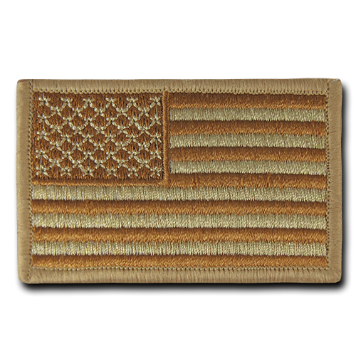 Canvas Patch (3""X2""),Usa, Coyote 2