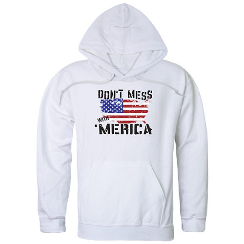 Graphicpullover, Dt Mess With Am, Wht, l