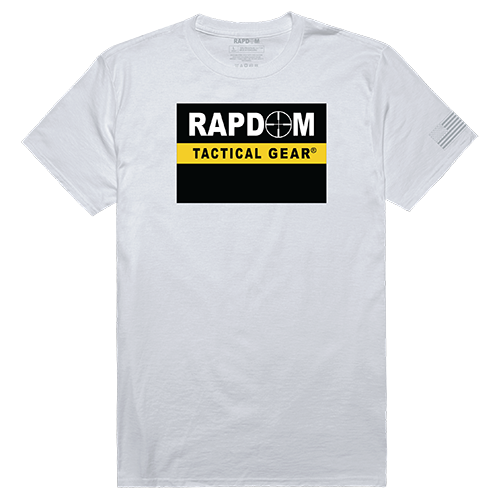 Tactical Graphic T, Rapdom, Wht, s