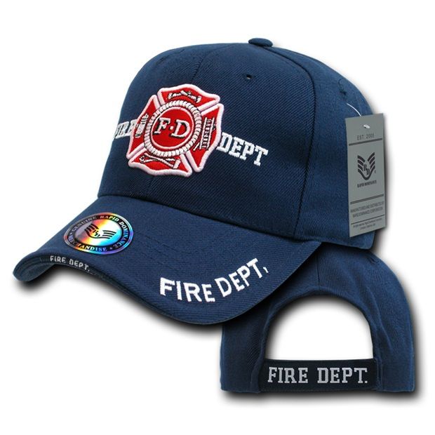 Deluxe Law Enf. Caps, Fire Dep., Navy