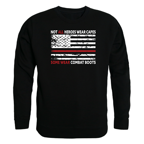 Graphic Crewneck, Not All W/Trl, Blk, s