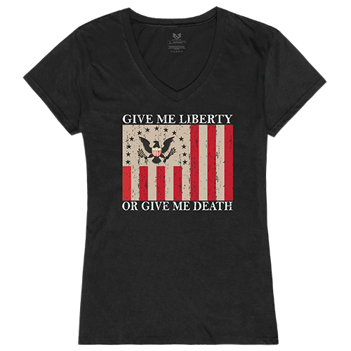 Graphic V-Neck, Give Me, Black, m