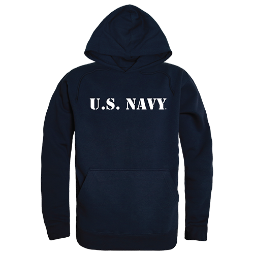 Graphic Pullover Sweatshirt Navy with Navy Text
