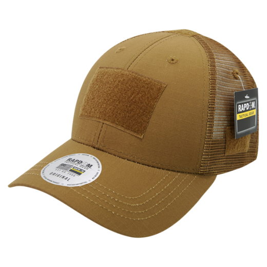 Ripstop Tactical Trucker Cap - Coyote