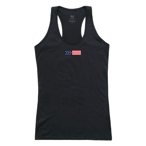 Graphic Tank, Us Flag 1, Black, XL