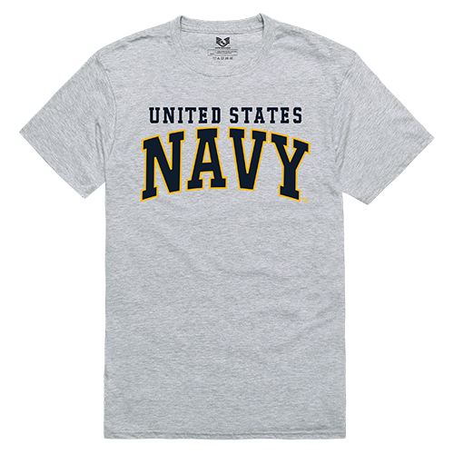 Relaxed Graphic T-Shirt, Us Navy 3, H. Grey, 2x