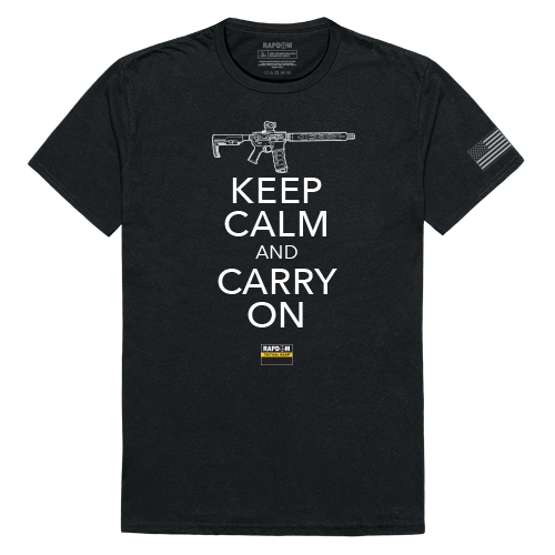 Tactical Graphic Tee - Carry On, Blk, Xl