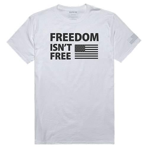 Tac. Graphic T, Freedom Isn't, Wht
