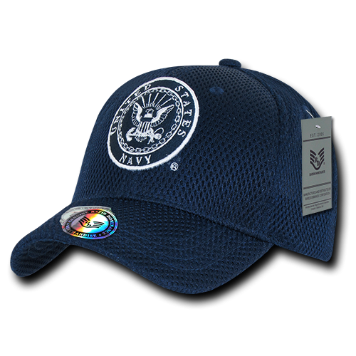 Air Mesh Military Cap - Navy - Rapid Dominance Corporation