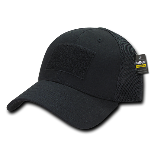 Tactical Air Mesh Flex Caps, Black