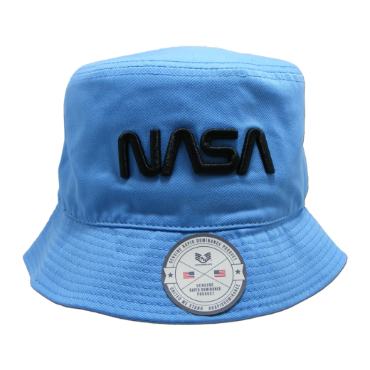 NASA Relaxed Bucket Hat Worm Sky S/M