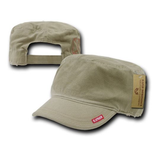 Adjustable Patrol Caps, Khaki by Rapid Dominance Corporation