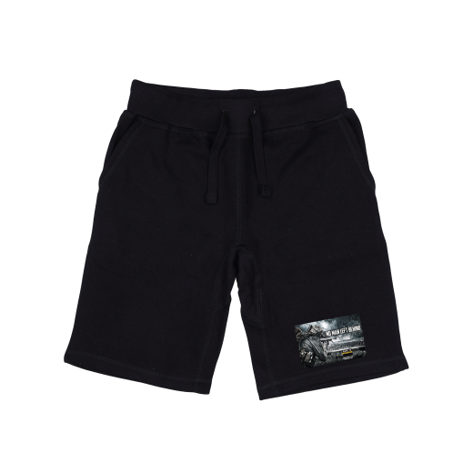 Graphic Shorts - No Men Left, Blk, L - Rapid Dominance Corporation