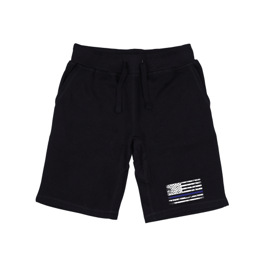 Graphic Shorts, Thin Blue Line, Blk, m