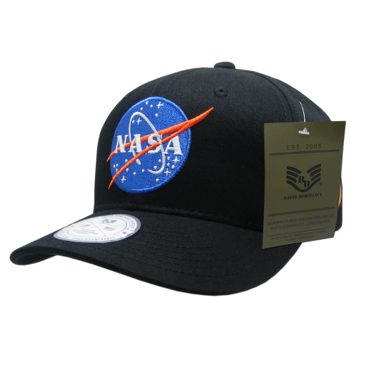 NASA Mission Cap, Meatball 11, Black