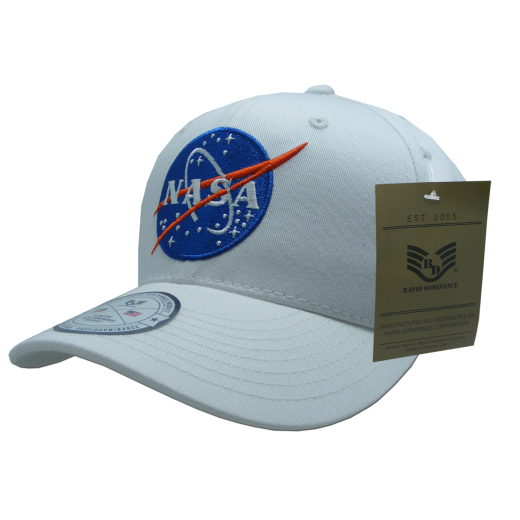 NASA Mission Cap, Meatball 11, White