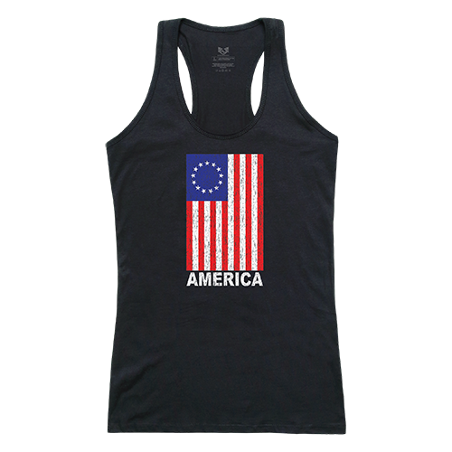 Graphic Tank, America, Black, XL